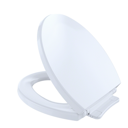 TOTO SS113#01 Softcloseslow Close Round Toilet Seat And Lid - Cotton White