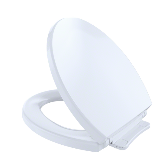 TOTO SS113#01 Softcloseslow Close Round Toilet Seat And Lid - Cotton White