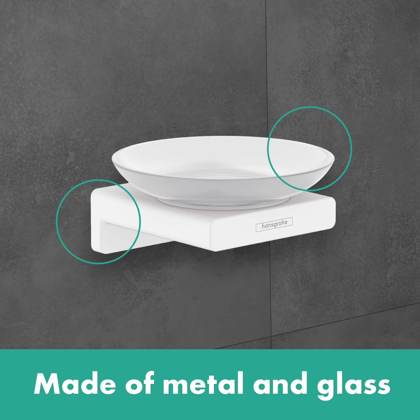 HANSGROHE 41746000 AddStoris Soap dish - Chrome