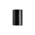 HANSGROHE 56088670 XtraStoris Rock Wall Niche with Tileable Door 12"x 6"x 5.5" - Matte Black