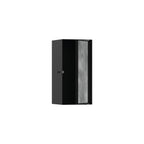 HANSGROHE 56088670 XtraStoris Rock Wall Niche with Tileable Door 12"x 6"x 5.5" - Matte Black