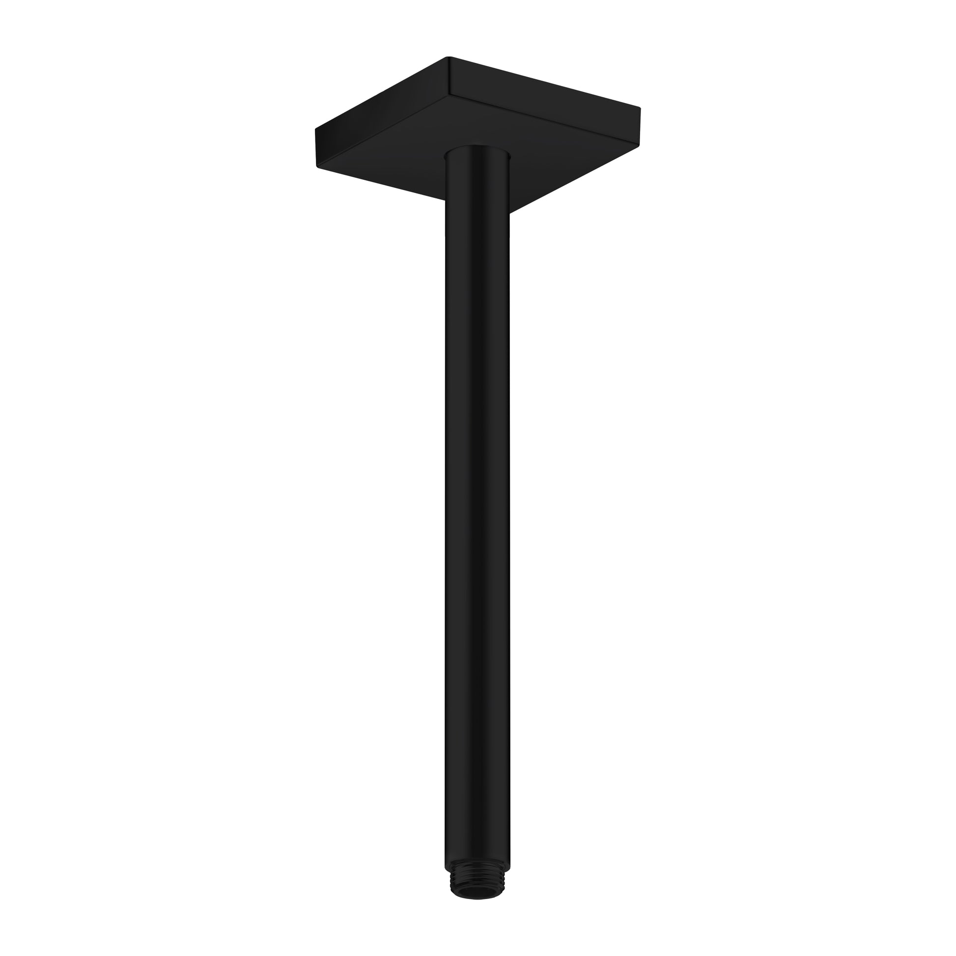 AXOR 26438671 ShowerSolutions Extension Pipe for Ceiling Mount Square, 12" - Matte Black