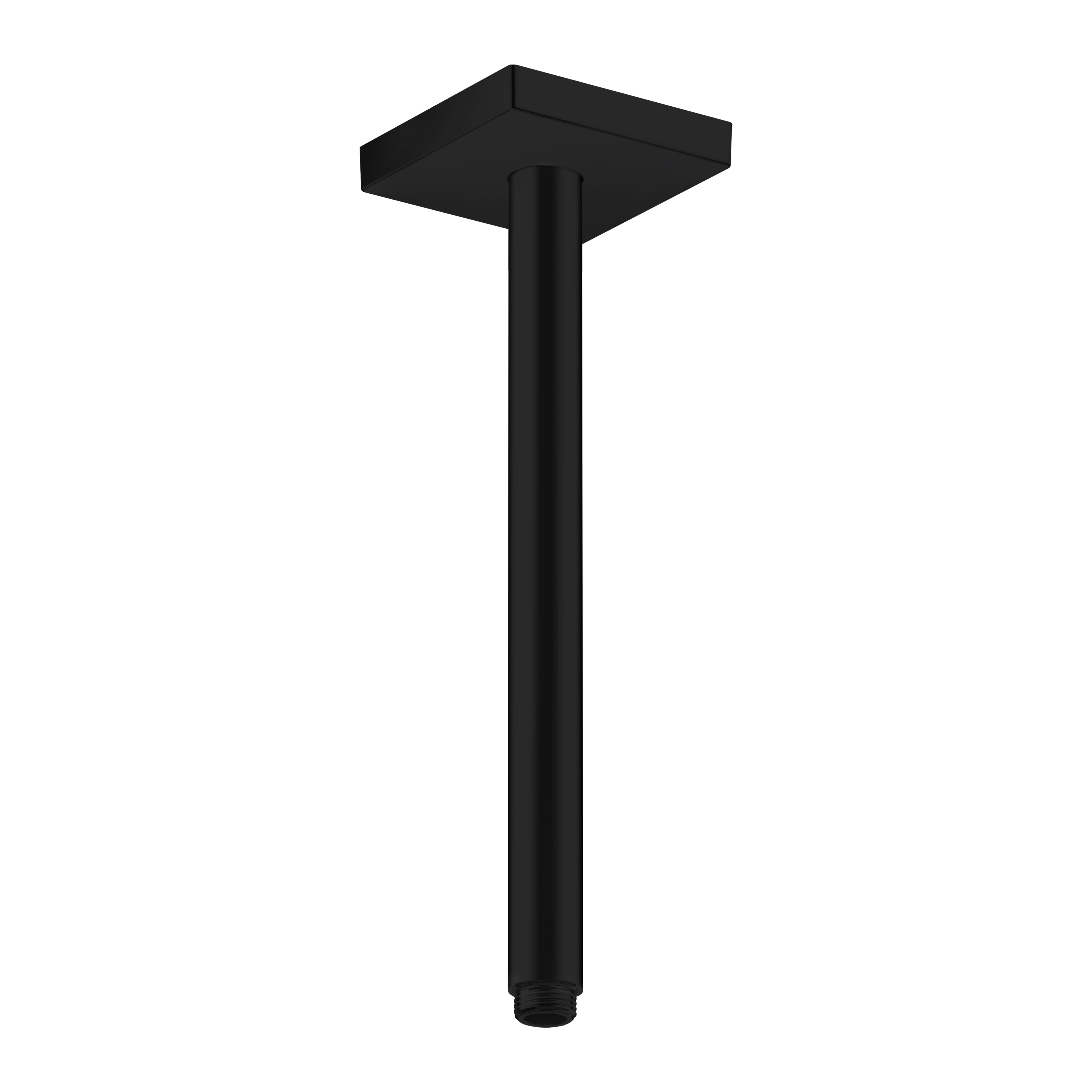 AXOR 26438671 ShowerSolutions Extension Pipe for Ceiling Mount Square, 12" - Matte Black