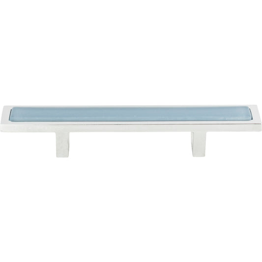 ATLAS 231-BLU-CH Spa 3" Center to Center Bar Pull , Polished Chrome