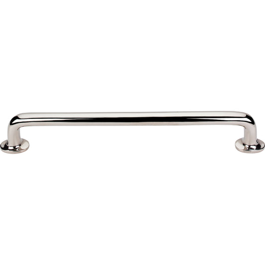 TOP KNOBS M2001 Aspen II Rounded 18" Center to Center Appliance Pull - Polished Nickel