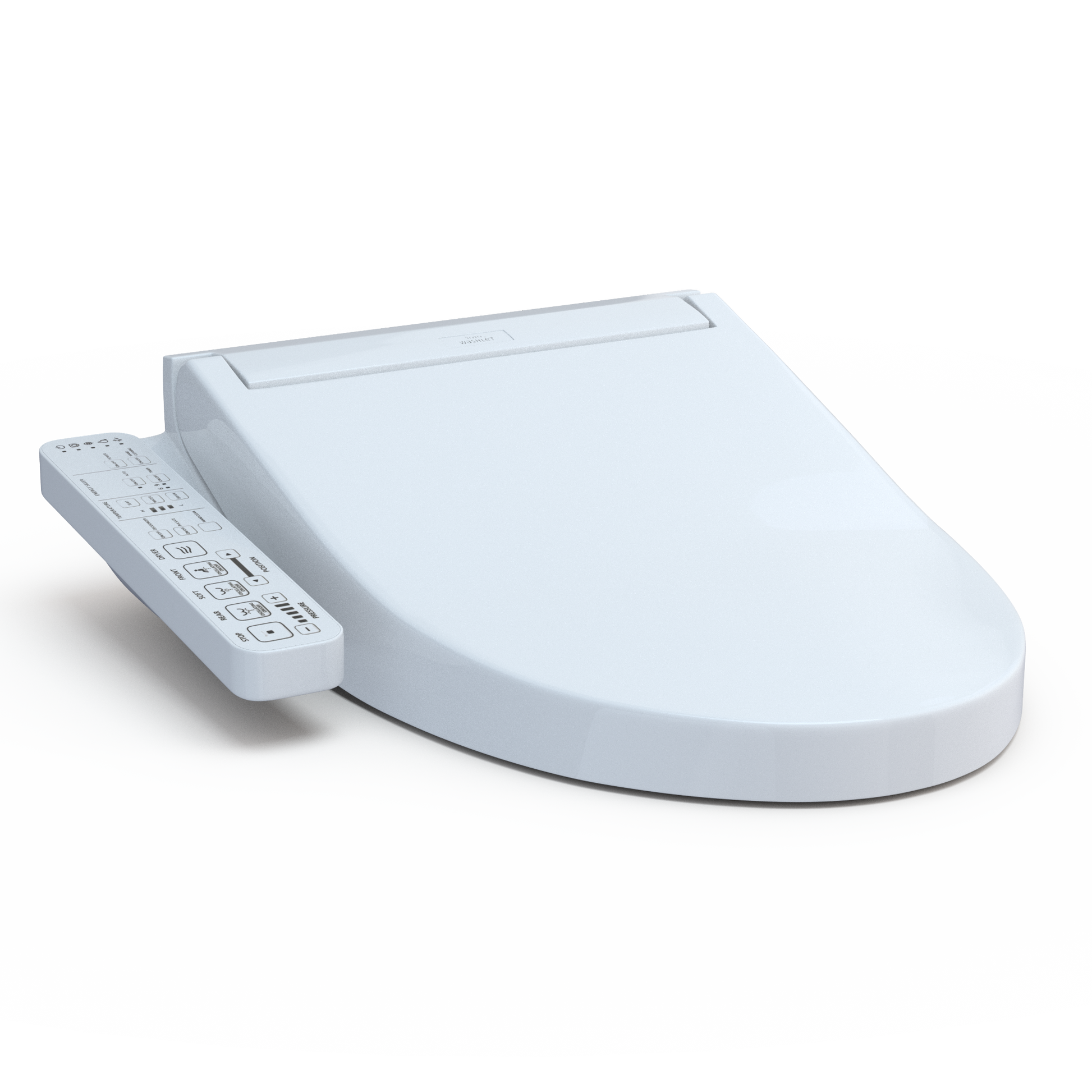 TOTO SW3074#01 Washlet C2 Electronic Bidet Toilet Seat With Premist And Ewater+ Wand Cleaning - Cotton White