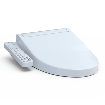 TOTO SW3074#01 Washlet C2 Electronic Bidet Toilet Seat With Premist And Ewater+ Wand Cleaning - Cotton White