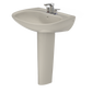 TOTO LPT242.4G#03 Prominence Oval Basin Pedestal Bathroom Sink with CeFiONtect for 4 inch Center Faucets , Bone