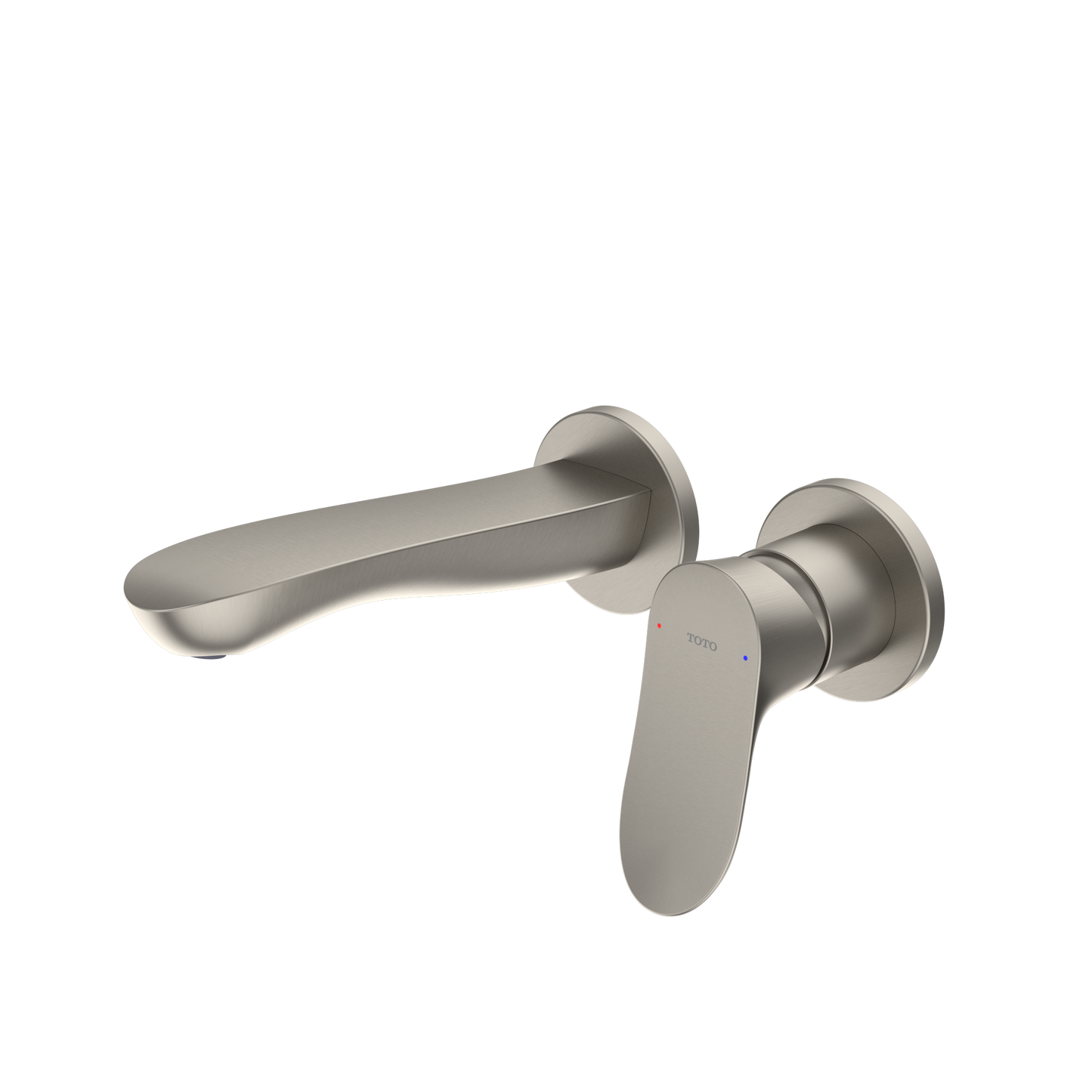 TOTO TLG01310UA#BN GO 1.2 GPM Wall-Mount Single-Handle Bathroom Faucet with COMFORT GLIDE Technology , Brushed Nickel