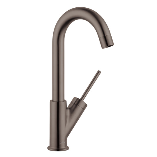 AXOR 10826341 Starck Bar Faucet, 1.5 GPM - Brushed Black Chrome