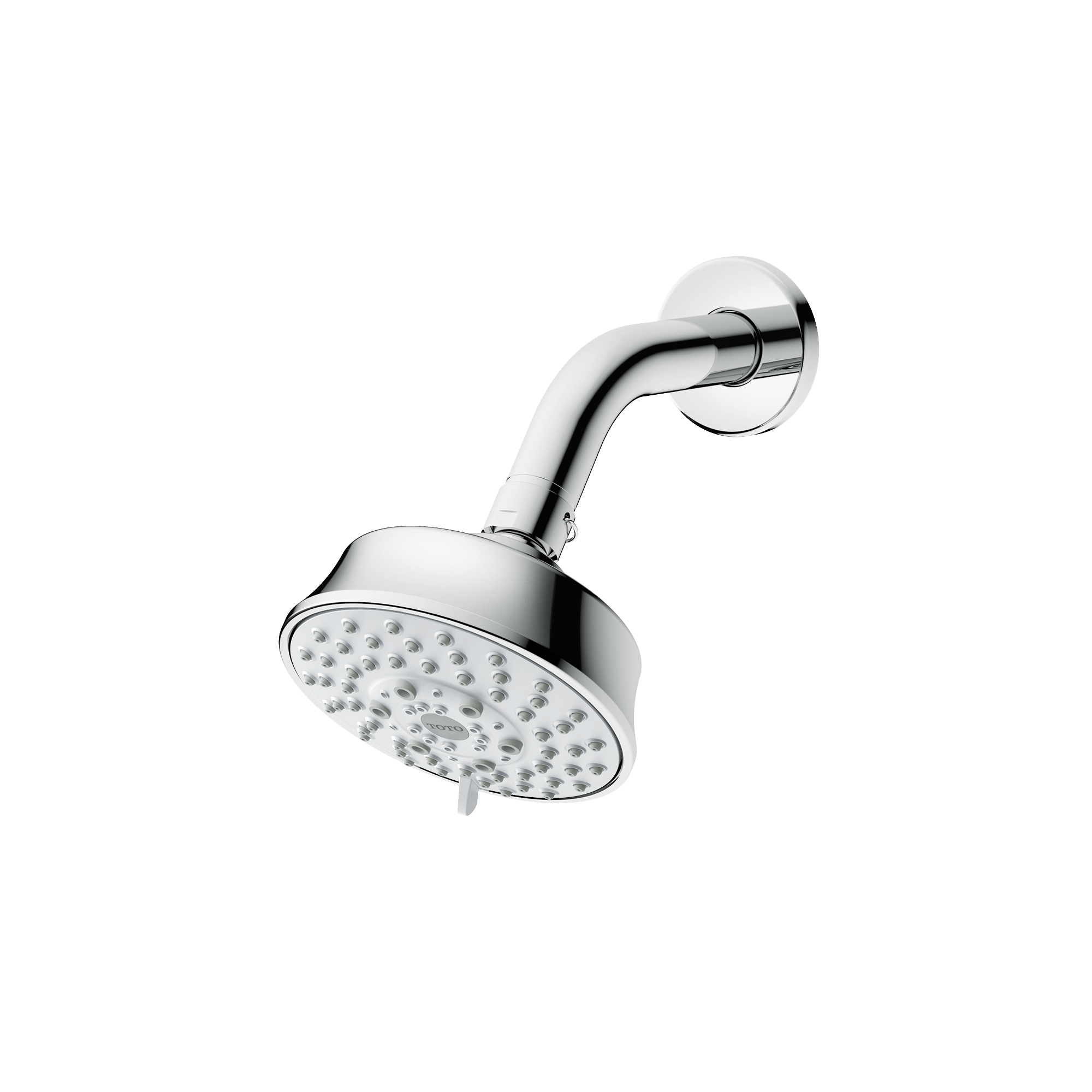 TOTO TBW03001U4#CP L Series 1.75 Gpm Multifunction 4 Inch Classic Round Showerhead - Polished Chrome