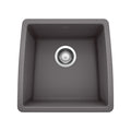 BLANCO 441475 Performa Performa SILGRANIT 17" Undermount Bar Sink - Cinder in Cinder