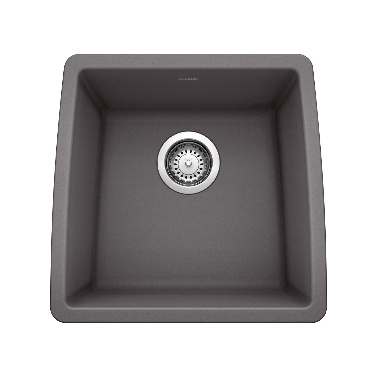 BLANCO 441475 Performa Performa SILGRANIT 17" Undermount Bar Sink - Cinder in Cinder