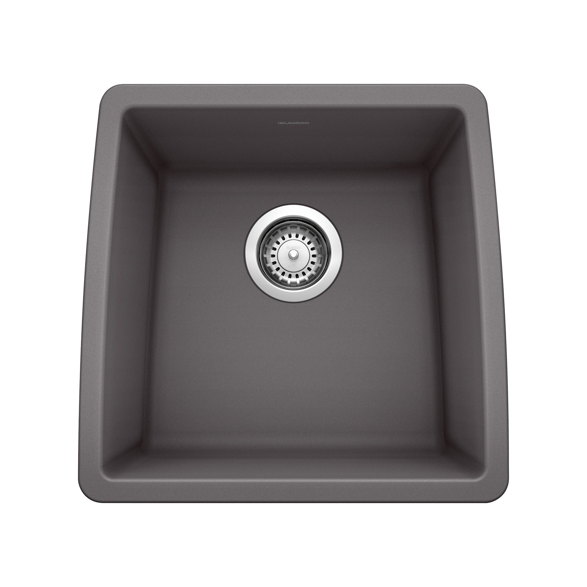 BLANCO 441475 Performa Performa SILGRANIT 17" Undermount Bar Sink - Cinder in Cinder