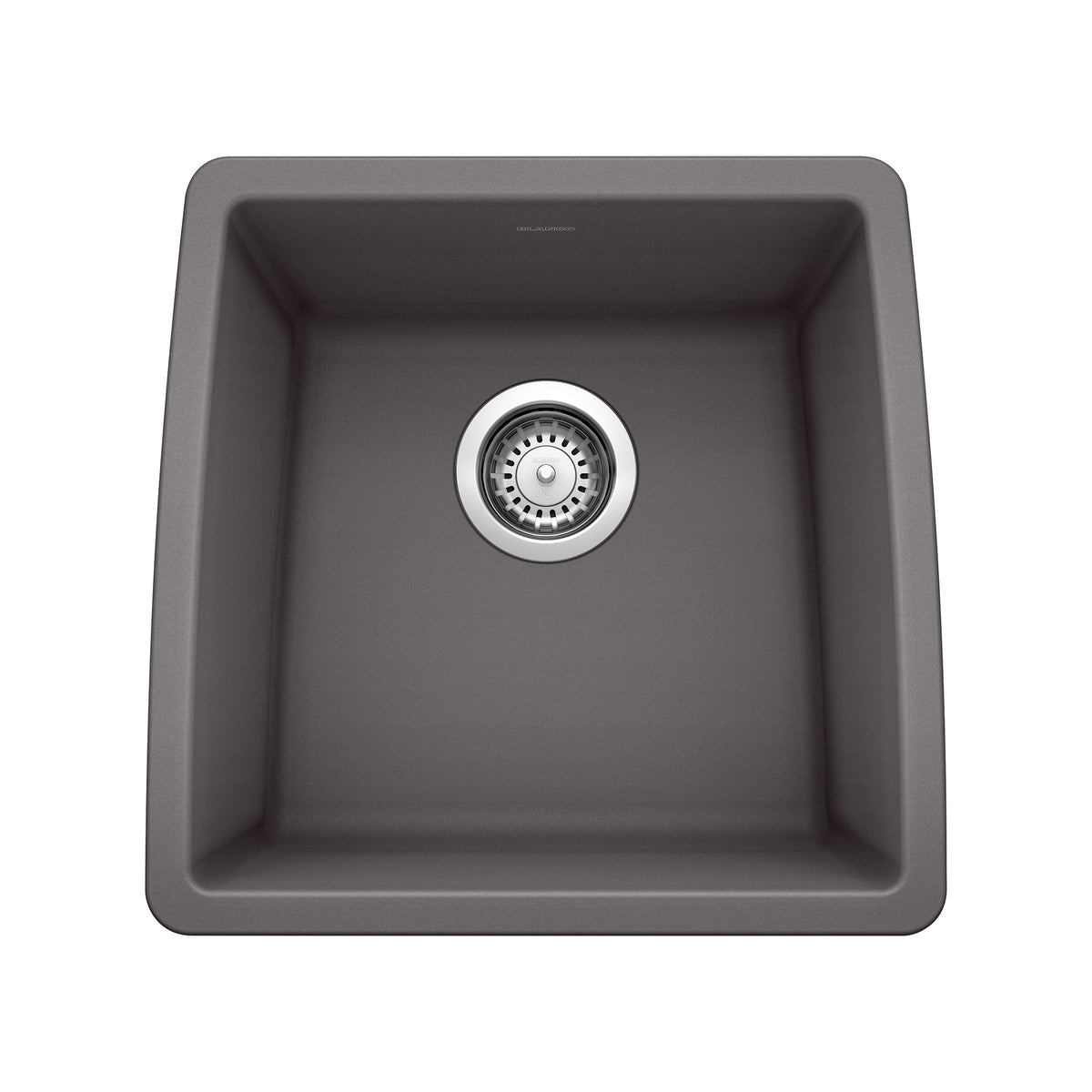 BLANCO 441475 Performa Performa SILGRANIT 17" Undermount Bar Sink - Cinder in Cinder