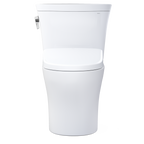 TOTO MW4484726CEMFGN#01 Washlet+ Aquia Iv Arc Two-Piece Elongated Dual Flush 1.28 And 0.9 Gpf Toilet With S7 Contemporary Bidet Seat - Cotton White