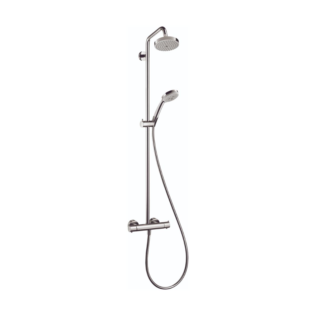 HANSGROHE 27169001 Croma Showerpipe 150 1-Jet, 2.0 GPM - Chrome
