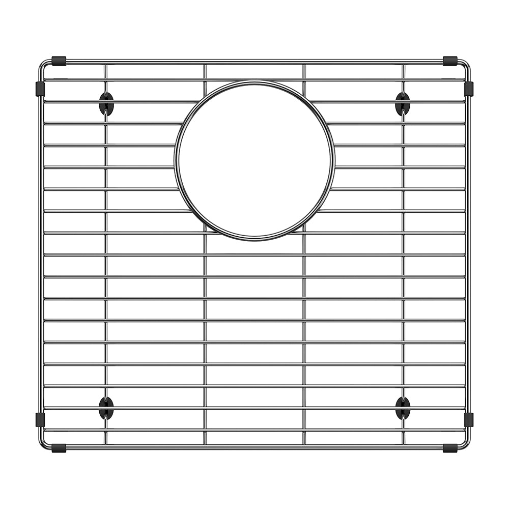 BLANCO 237526 Ikon Stainless Steel Sink Grid for Ikon 60/40 Sink - Large Bowl in Stainless Steel