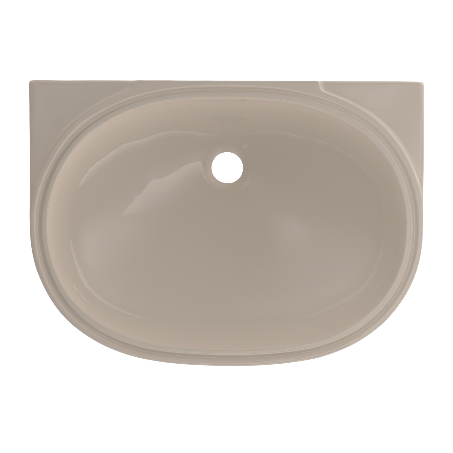 TOTO LT546G#03 Oval 19-11/16" x 13-3/4" Undermount Bathroom Sink with CEFIONTECT , Bone