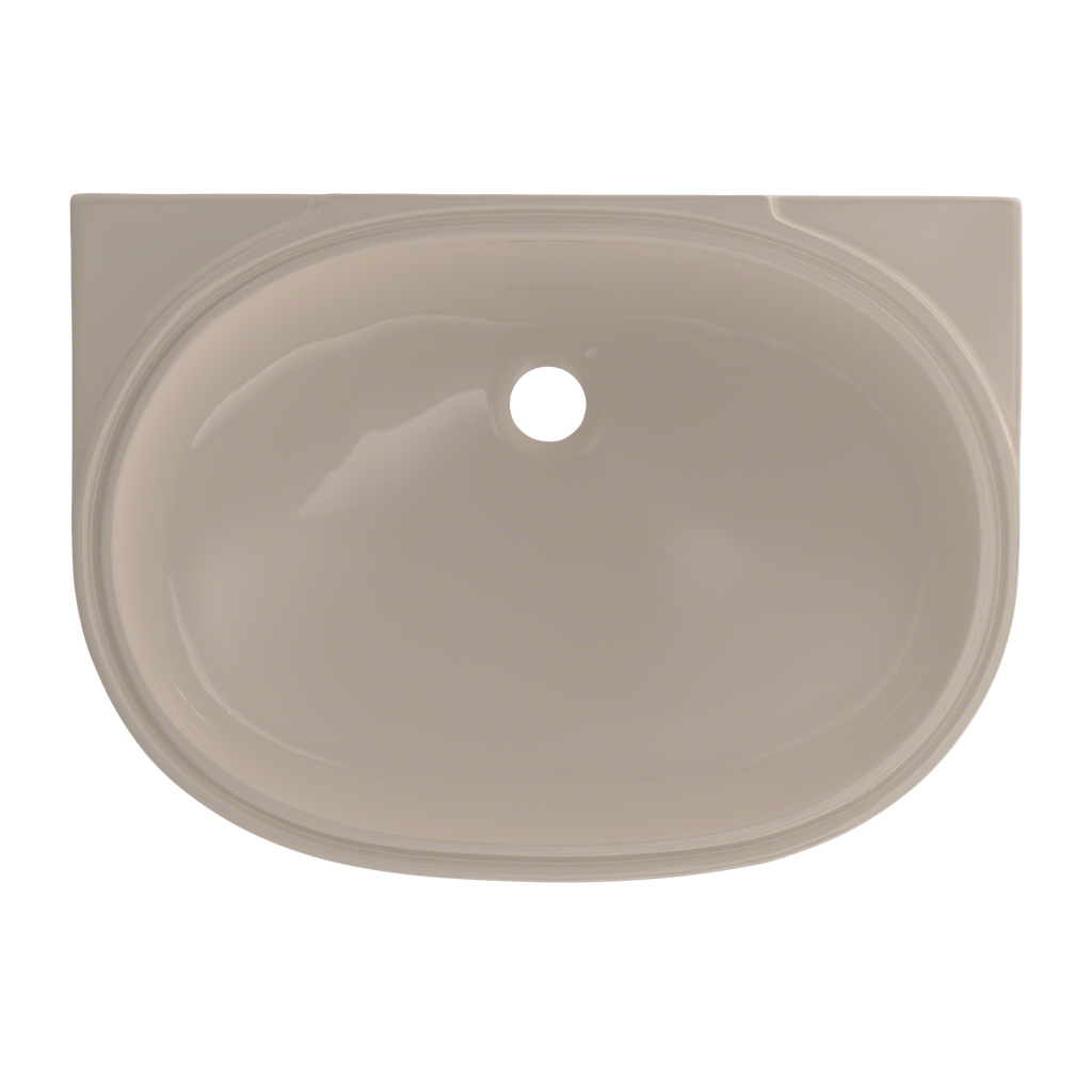TOTO LT546G#03 Oval 19-11/16" X 13-3/4" Undermount Bathroom Sink With Cefiontect - Bone