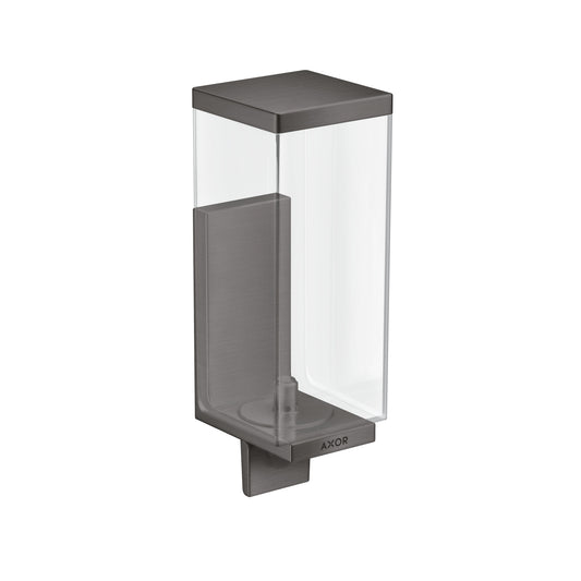 AXOR Universal Rectangular  Soap Dispenser in Brushed Black Chrome