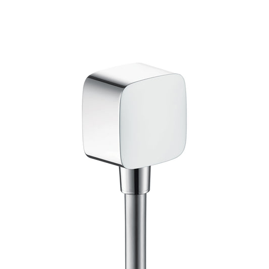 AXOR 36731001 ShowerSolutions Wall Outlet SoftCube with Check Valves - Chrome