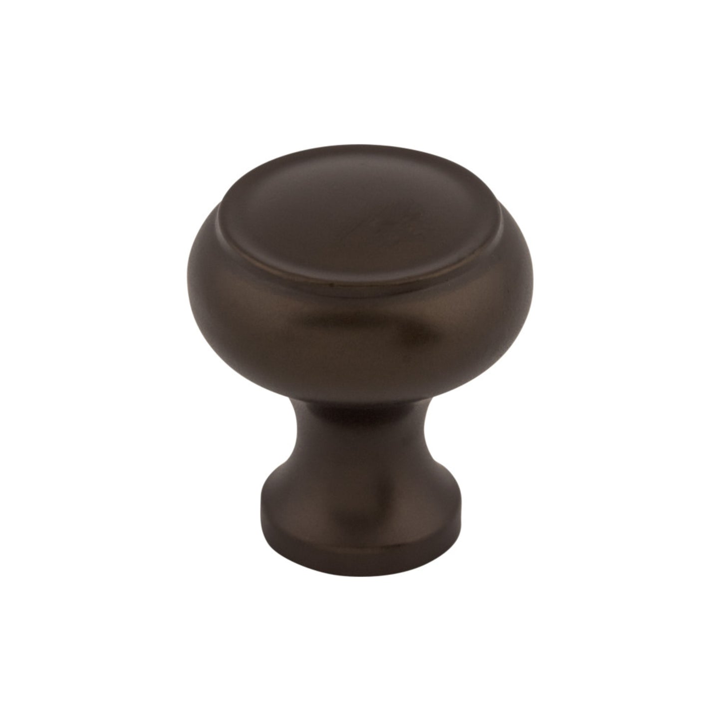 TOP KNOBS M773 Normandy 1 1/8" Diameter Round Knob - Oil Rubbed Bronze