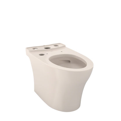 TOTO CT446CEFGNT40#12 Aquia Iv Elongated Universal Height Skirted Toilet Bowl With Cefiontect - Sedona Beige