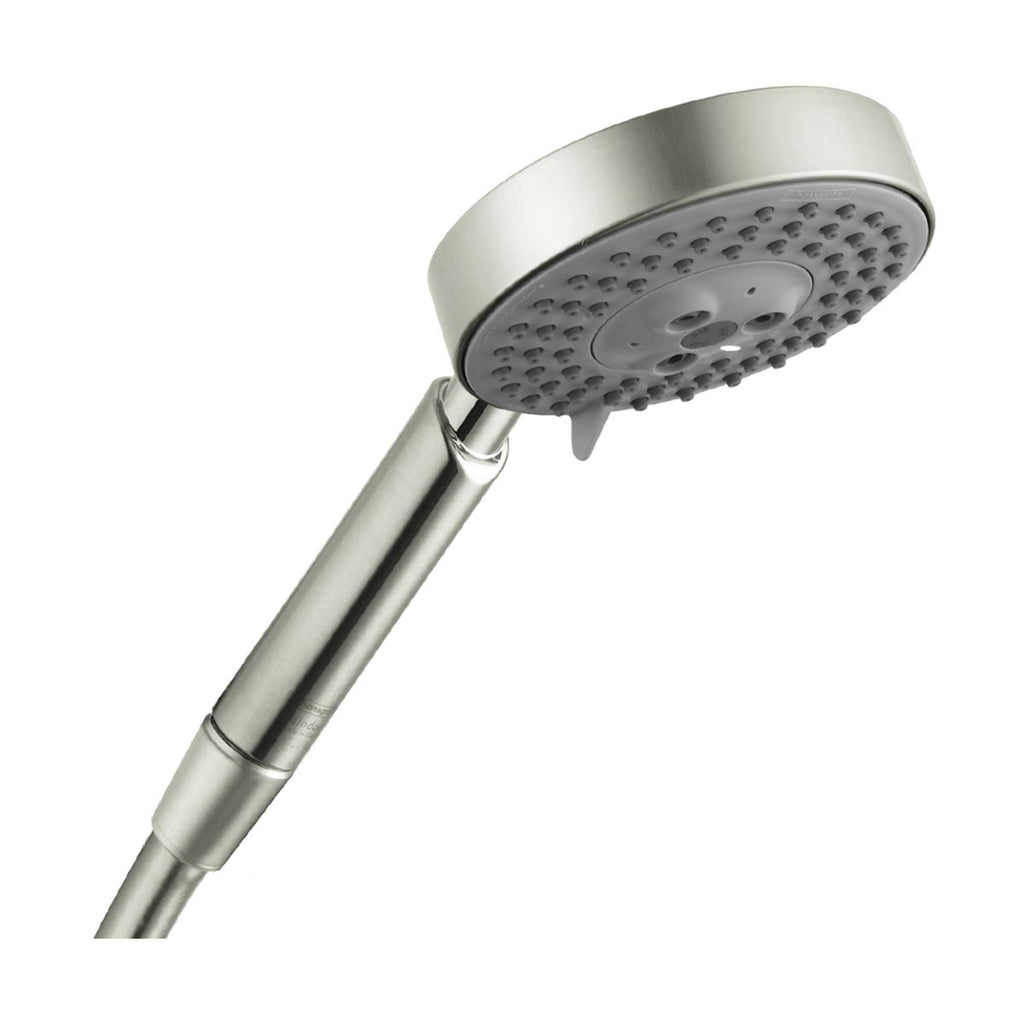 HANSGROHE 04341820 Raindance S Handshower 100 3-Jet, 2.0 GPM - Brushed Nickel