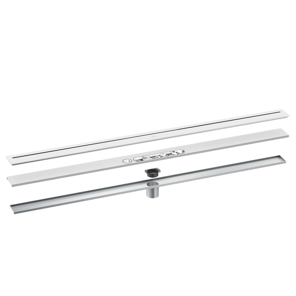 AXOR 42524701 Drains Floor Installation 47 1/4" - Matte White