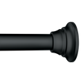 MOEN TR1000BL Matte black tension rod - Matte Black