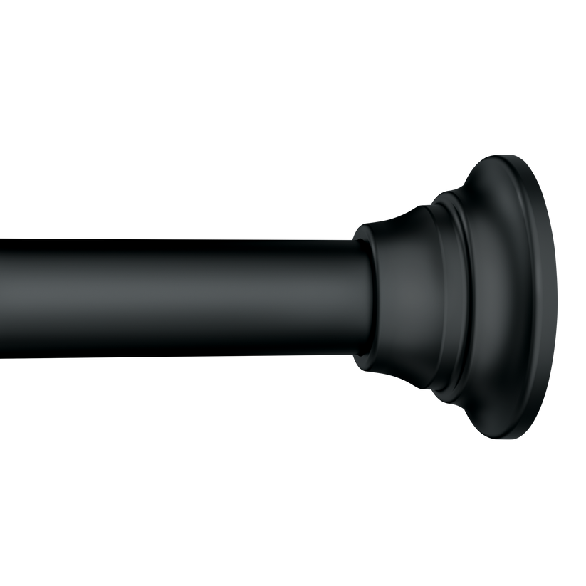 MOEN TR1000BL Matte black tension rod - Matte Black
