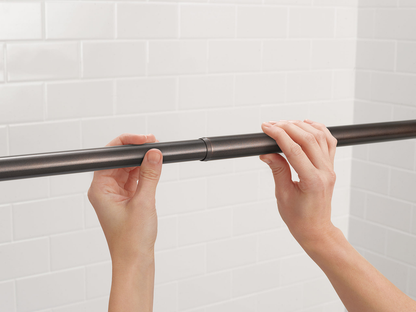MOEN TR1000BL Matte black tension rod - Matte Black