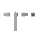 TOTO TBG07202U#CP Ge Two-Handle Deck-Mount Roman Tub Filler Trim With Handshower - Polished Chrome