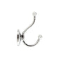 TOP KNOBS TK1063PC Kara 4 1/2" Wall Hooks - Polished Chrome