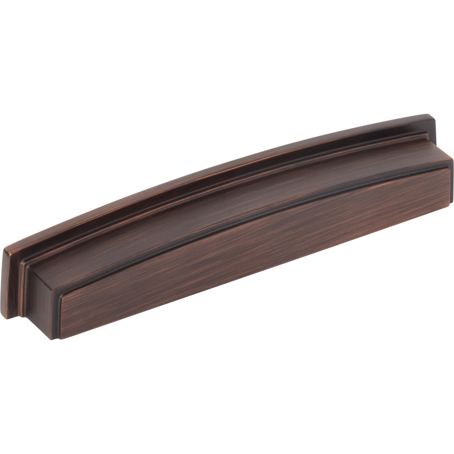 JEFFREY ALEXANDER 141-160DBAC Renzo 160 mm Center-to-Center Cup/Bin Pull - Brushed Oil Rubbed Bronze