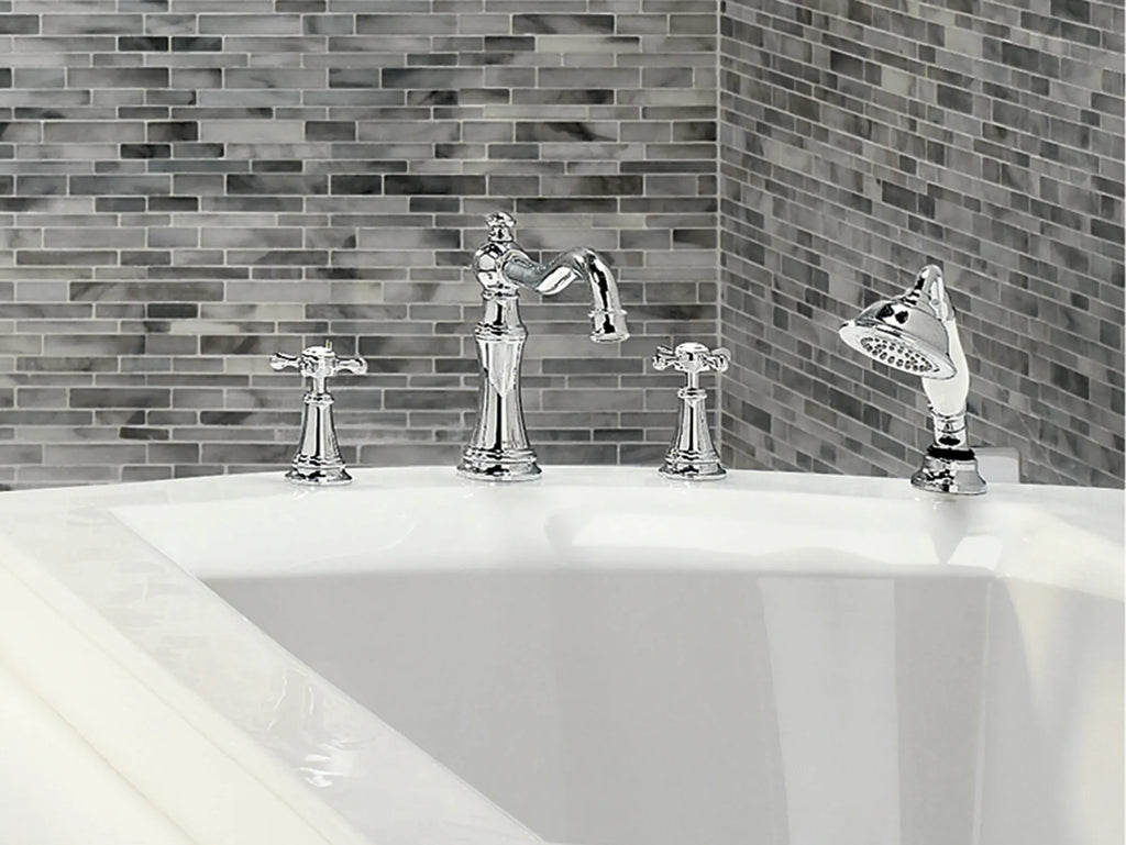 MOEN TS22101ORB Weymouth  Two-Handle Roman Tub Faucet In Oil Rubbed Bronze
