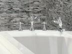 MOEN TS22101ORB Weymouth  Two-Handle Roman Tub Faucet In Oil Rubbed Bronze