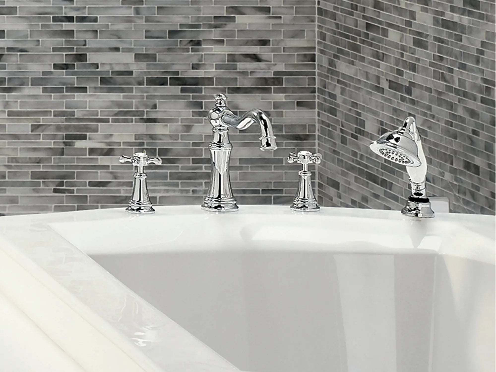 MOEN TS22101ORB Weymouth  Two-Handle Roman Tub Faucet In Oil Rubbed Bronze
