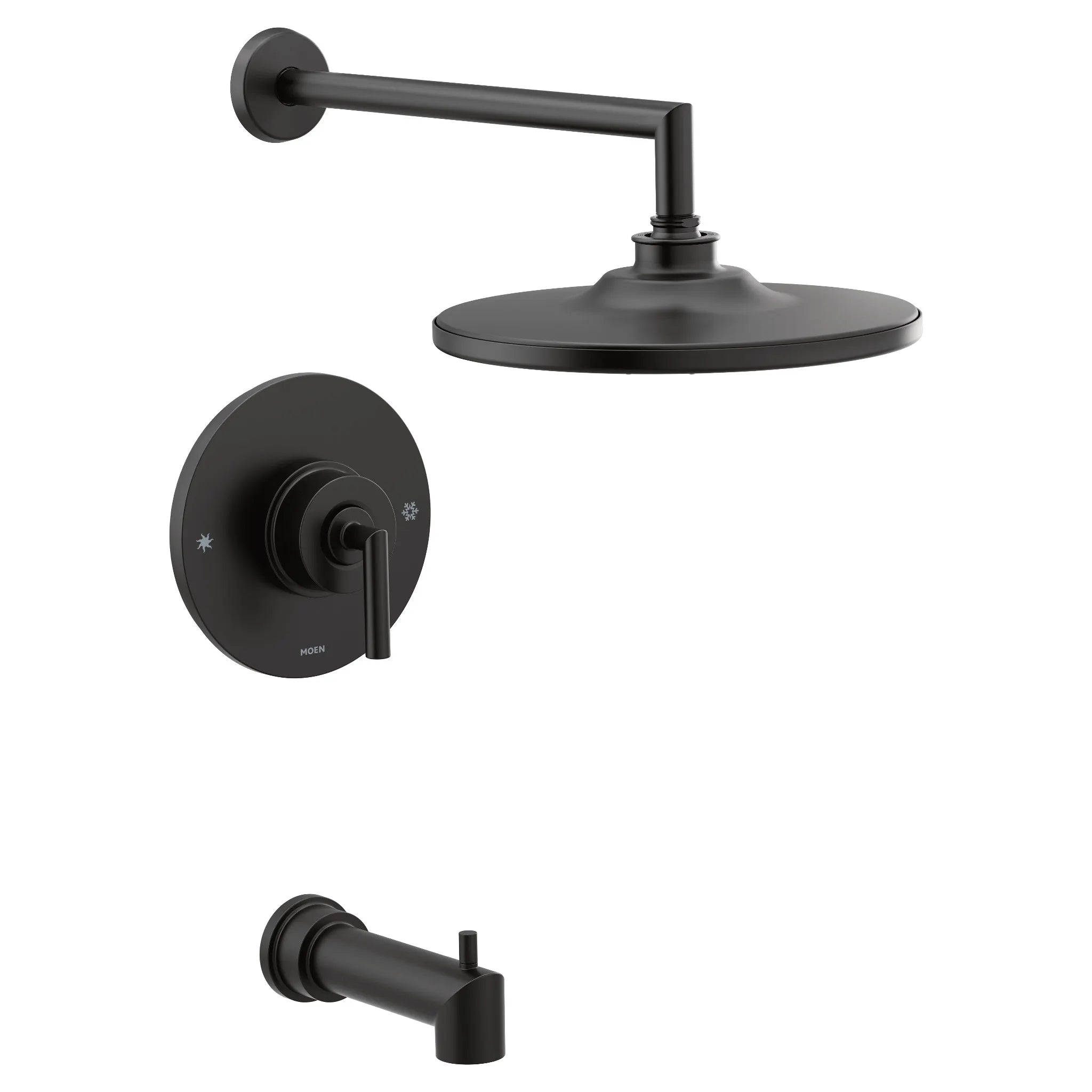 MOEN TS22003EPBL Arris Posi-Temp Eco-Performance Tub/Shower - Matte Black