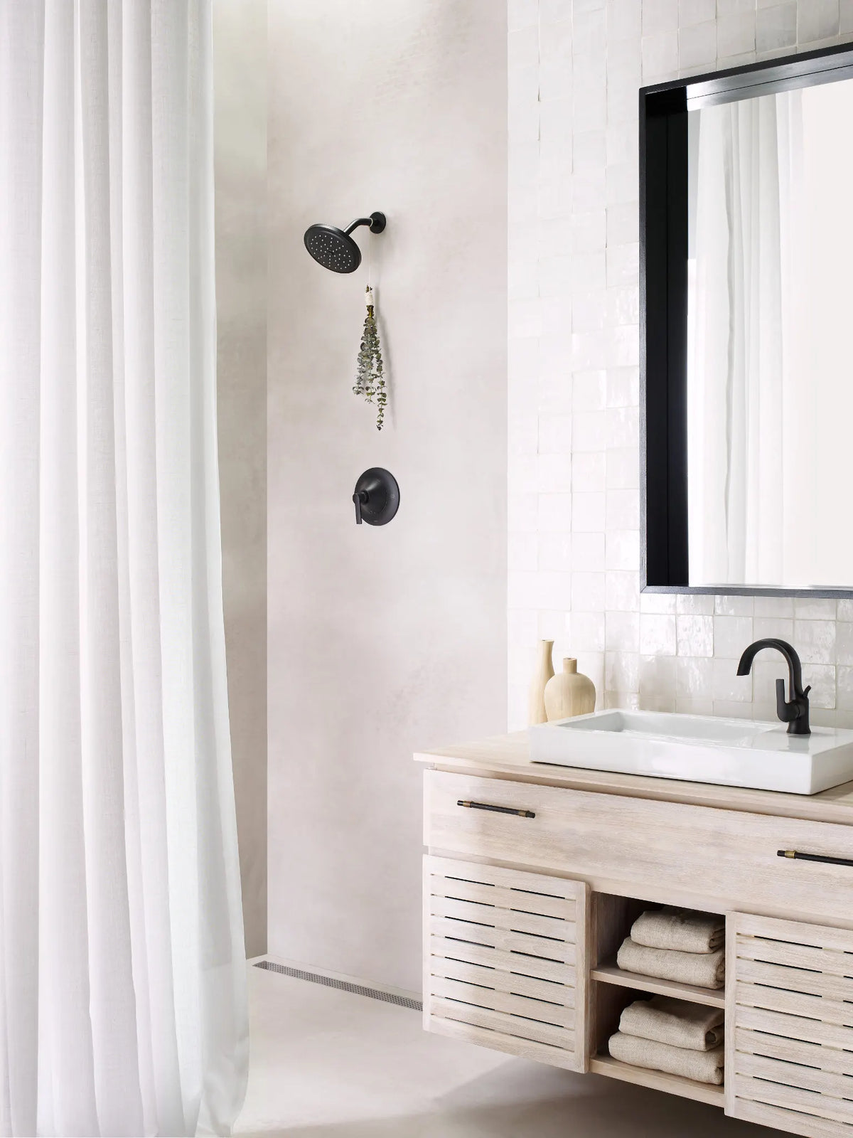 MOEN TS2202BL Doux Posi-Temp Shower Only - Matte Black
