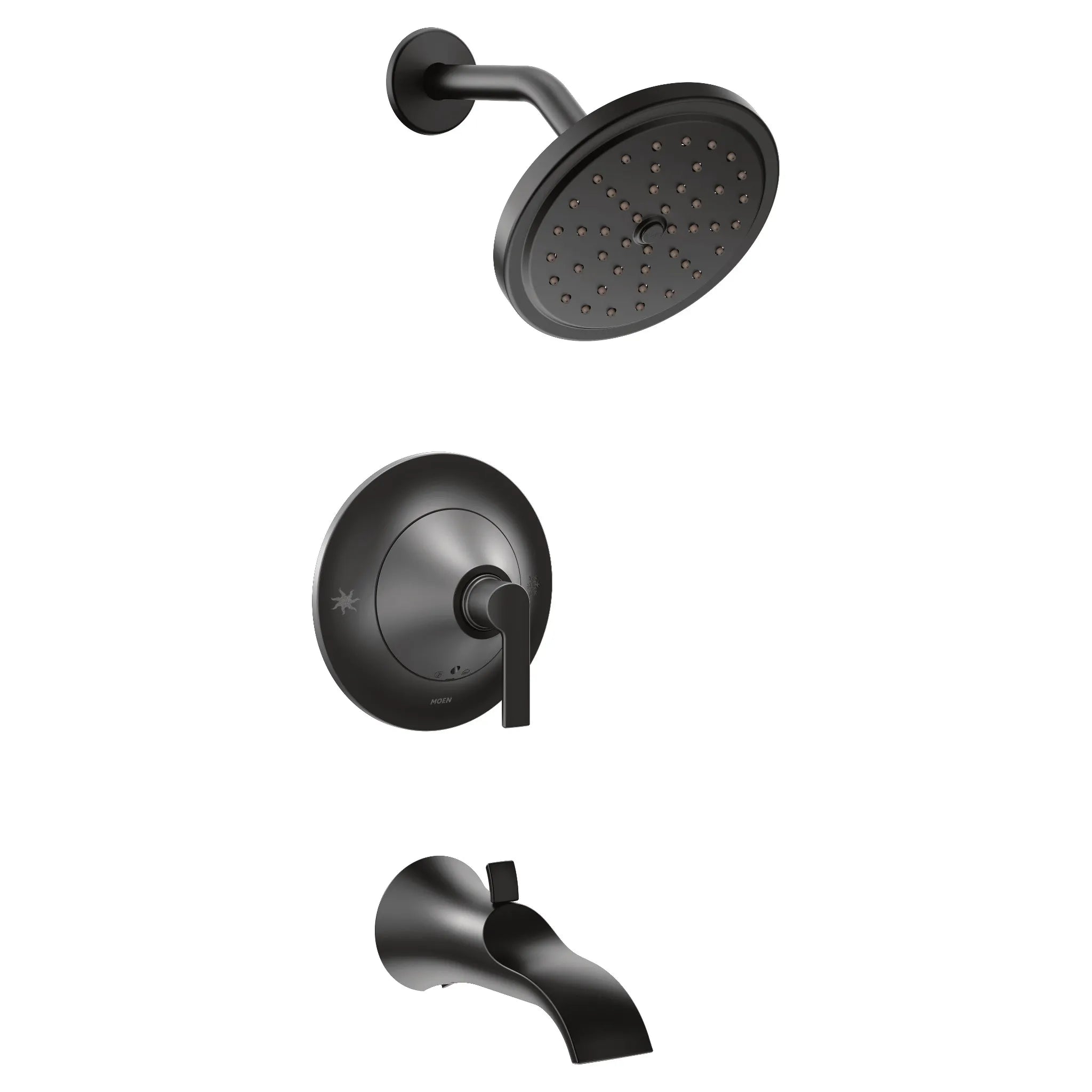 MOEN TS2203EPBL Doux Posi-Temp Eco-Performance Tub/Shower - Matte Black