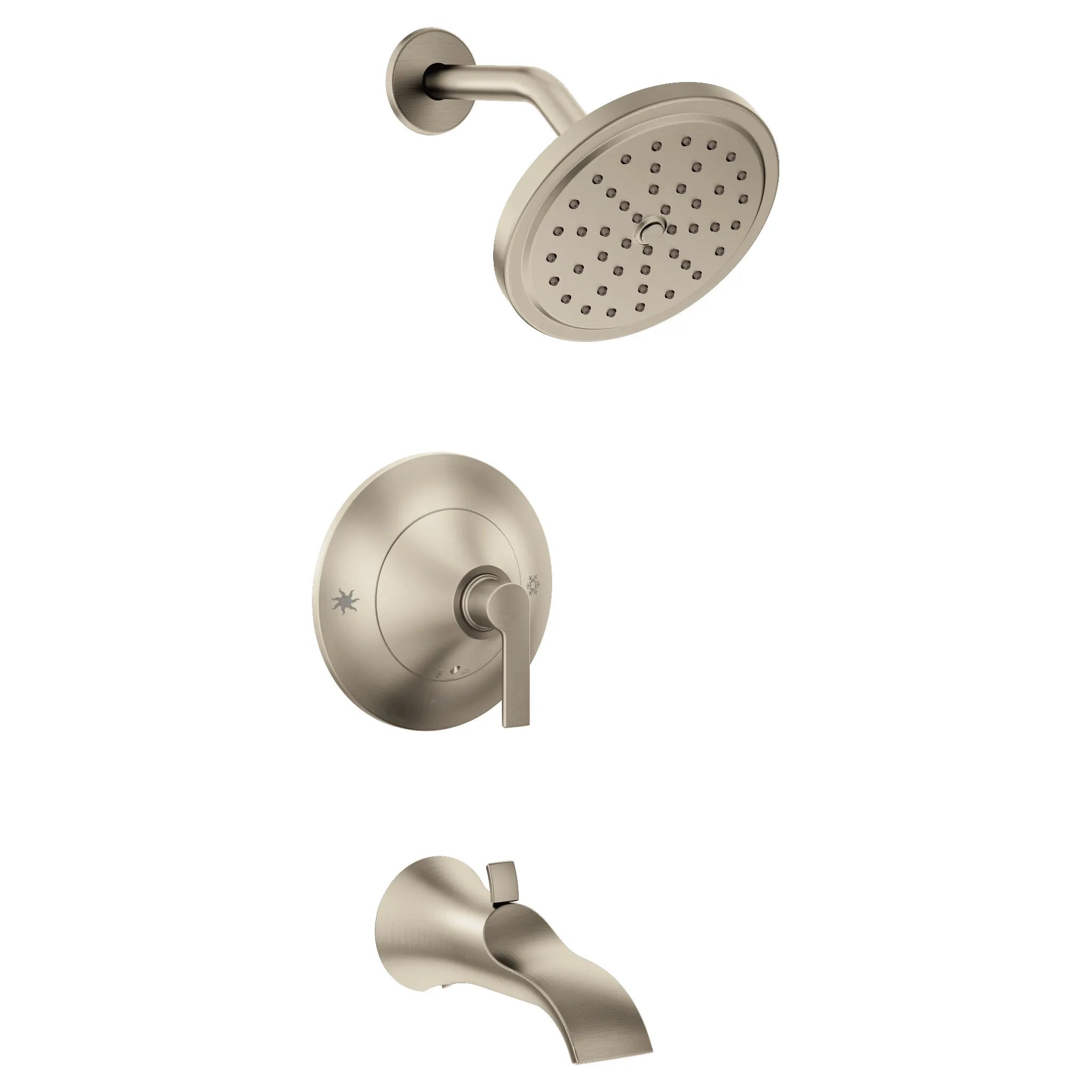 MOEN TS2203EPBN Doux Posi-Temp Eco-Performance Tub/Shower - Brushed Nickel