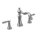 MOEN TS22103 Weymouth Two-Handle High Arc Roman Tub Faucet - Chrome