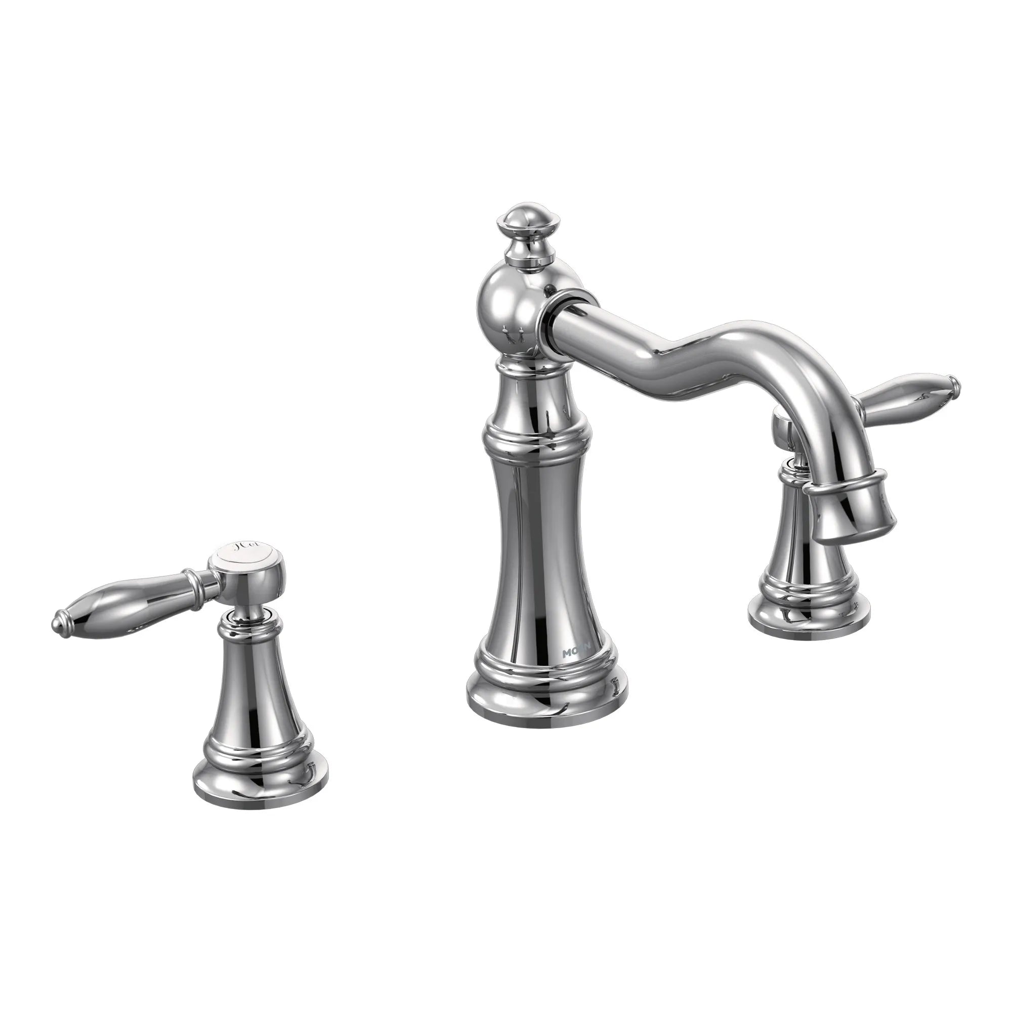 MOEN TS22103 Weymouth Two-Handle High Arc Roman Tub Faucet - Chrome