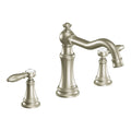 MOEN TS22103BN Weymouth Two-Handle High Arc Roman Tub Faucet - Brushed Nickel