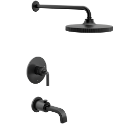 MOEN Cambium Matte black Posi-Temp(R) tub/shower - Matte Black, TS2583EPBL