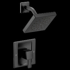 MOEN TS2712BL 90 Degree  Posi-Temp(R) Shower Only In Matte Black