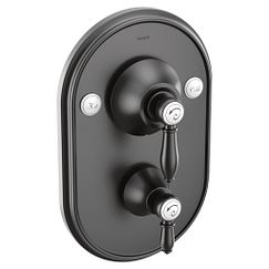 MOEN TS32100BL Weymouth Posi-Temp with Diverter Tub/Shower Valve Only - Matte Black