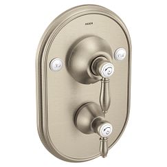 MOEN TS32100BN Weymouth Posi-Temp with Diverter Tub/Shower Valve Only - Brushed Nickel